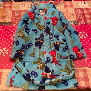 Excellent used condition size 4 kids Pj Masks Robe